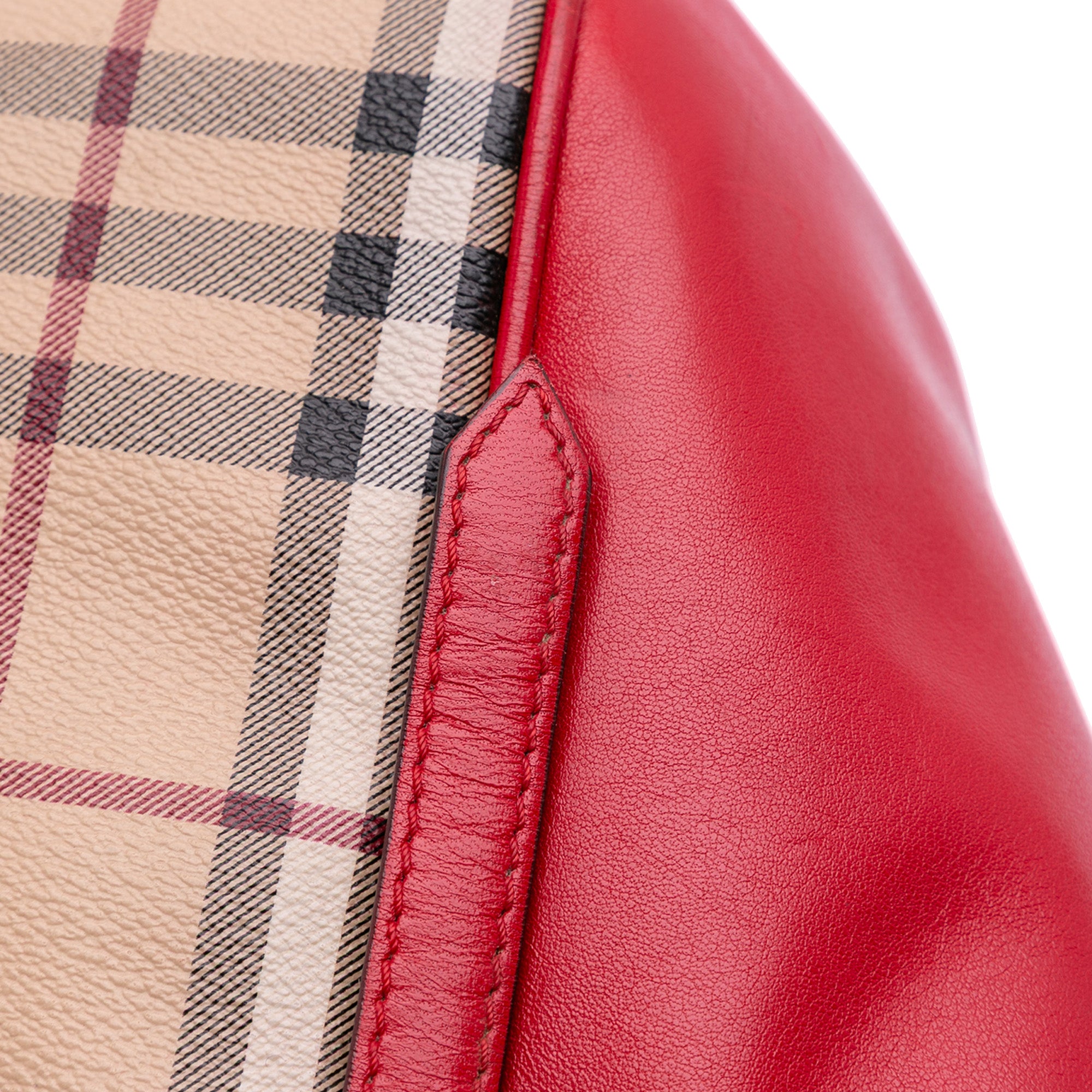 Small Haymarket Check Coated Canvas Canterbury Tote