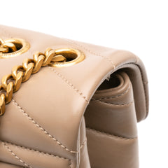 Medium Quilted Calfskin Monogram Loulou Chain Shoulder Bag