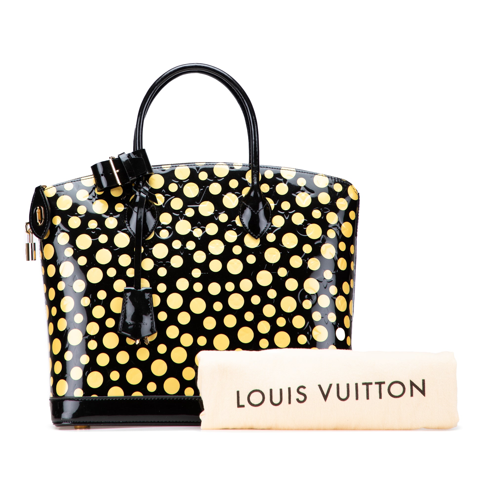 Yayoi Kusama Monogram Infinity Dots Lockit MM