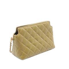 Quilted Lambskin Leo Shoulder Bag
