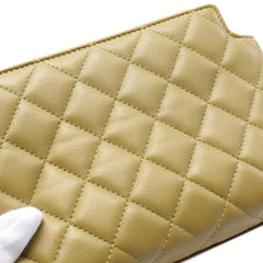 Quilted Lambskin Leo Shoulder Bag