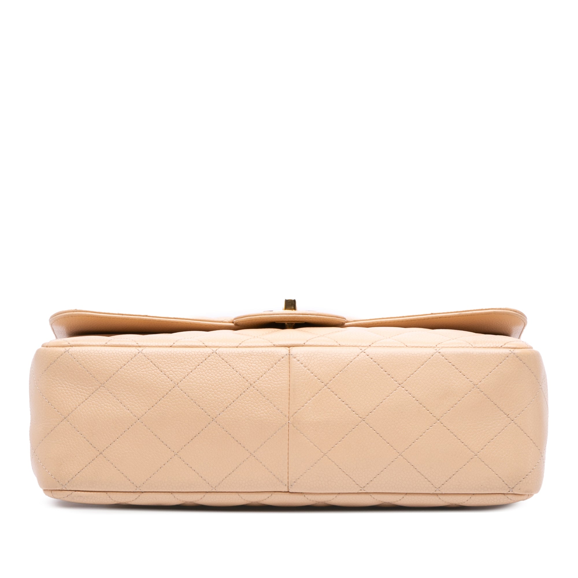 Jumbo Classic Caviar Double Flap