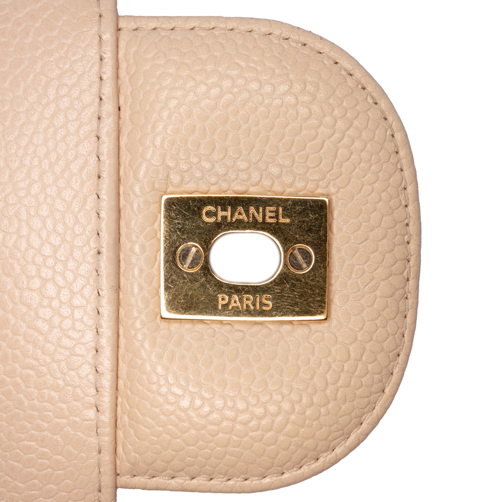 Jumbo Classic Caviar Double Flap