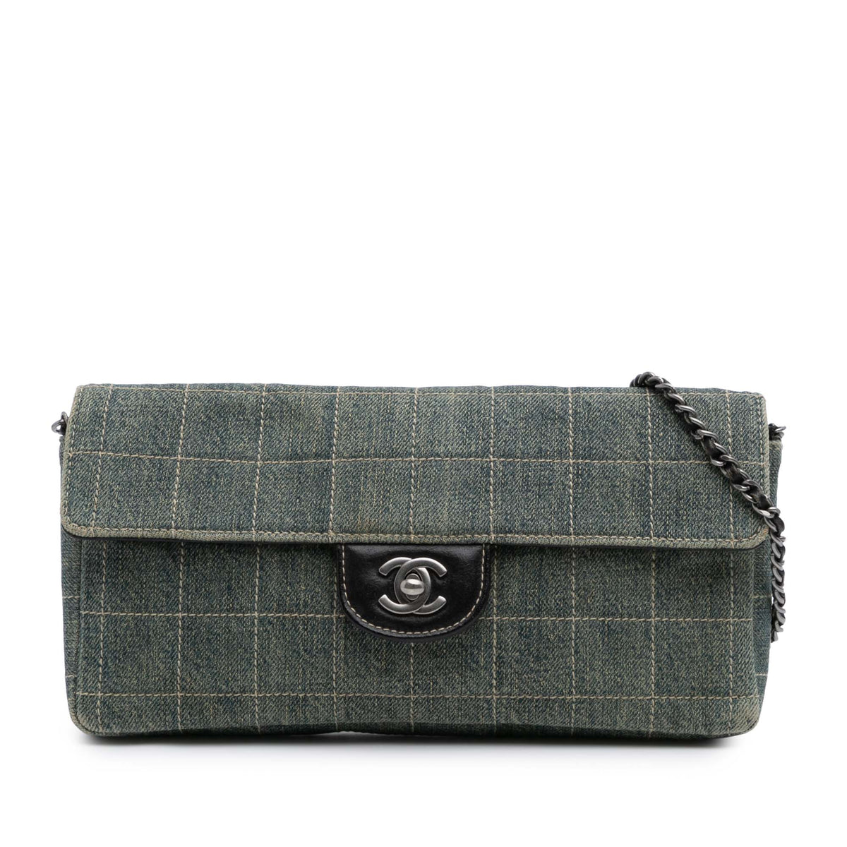 CC Chocolate Bar Denim East West Flap