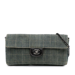 CC Chocolate Bar Denim East West Flap