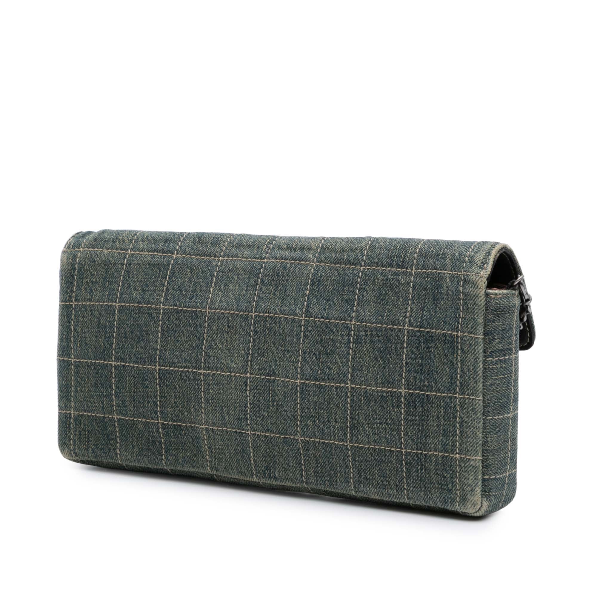 CC Chocolate Bar Denim East West Flap