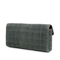 CC Chocolate Bar Denim East West Flap