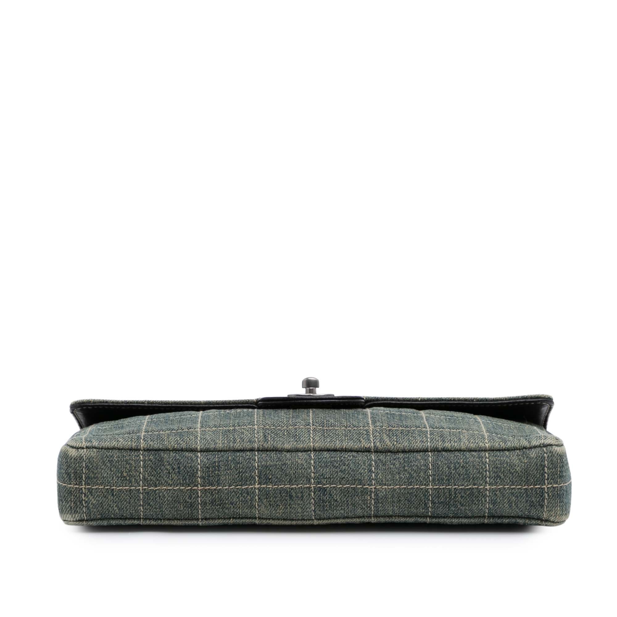 CC Chocolate Bar Denim East West Flap