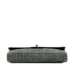 CC Chocolate Bar Denim East West Flap