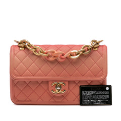 Medium Quilted Caviar Sunset On The Sea Flap