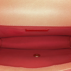 Medium Quilted Caviar Sunset On The Sea Flap