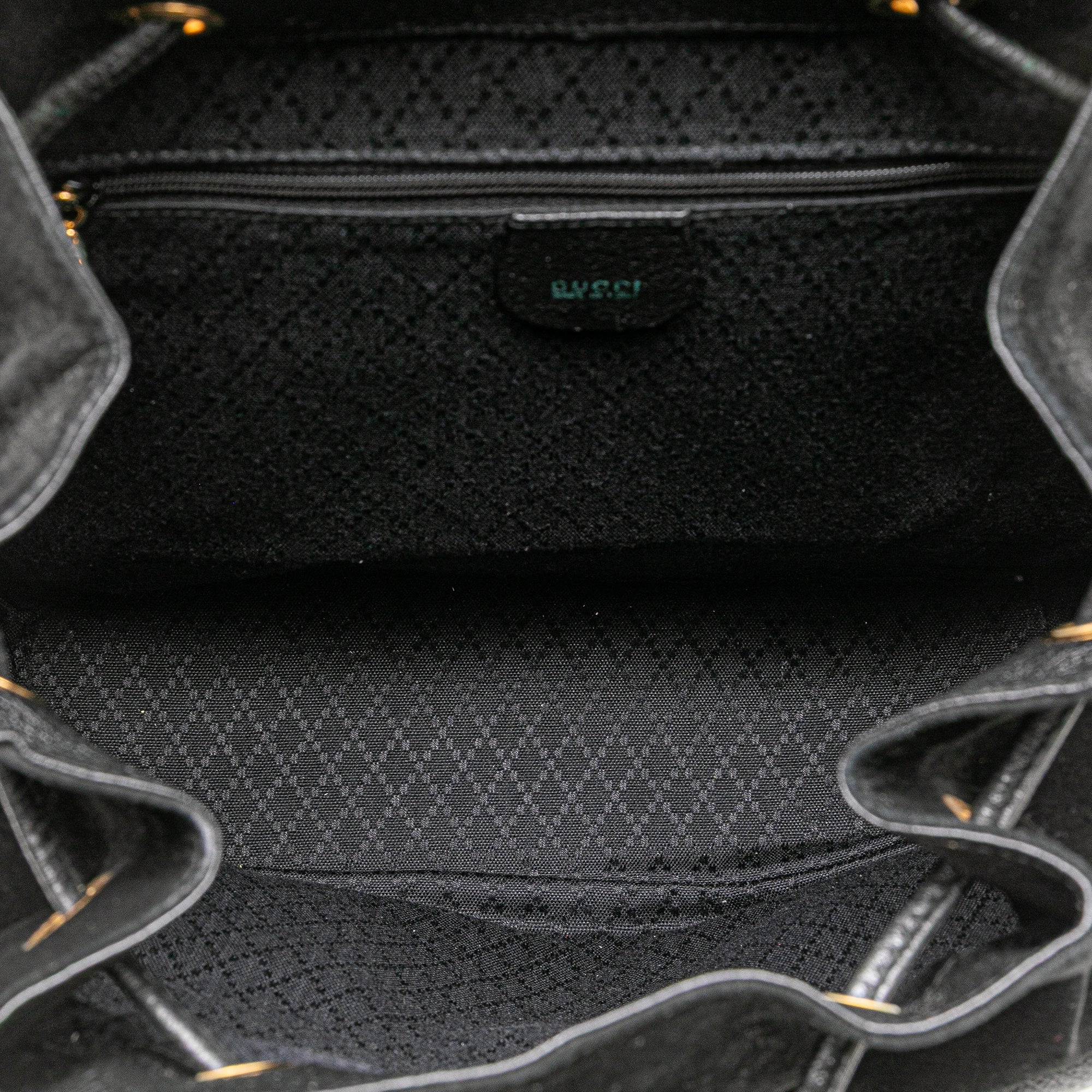 Suede Bamboo Drawstring Backpack