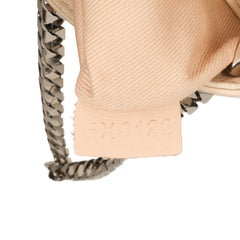 Leather Shark Lock Chain Shoulder Bag