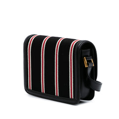 Small Canvas Striped Solferino Satchel In Box