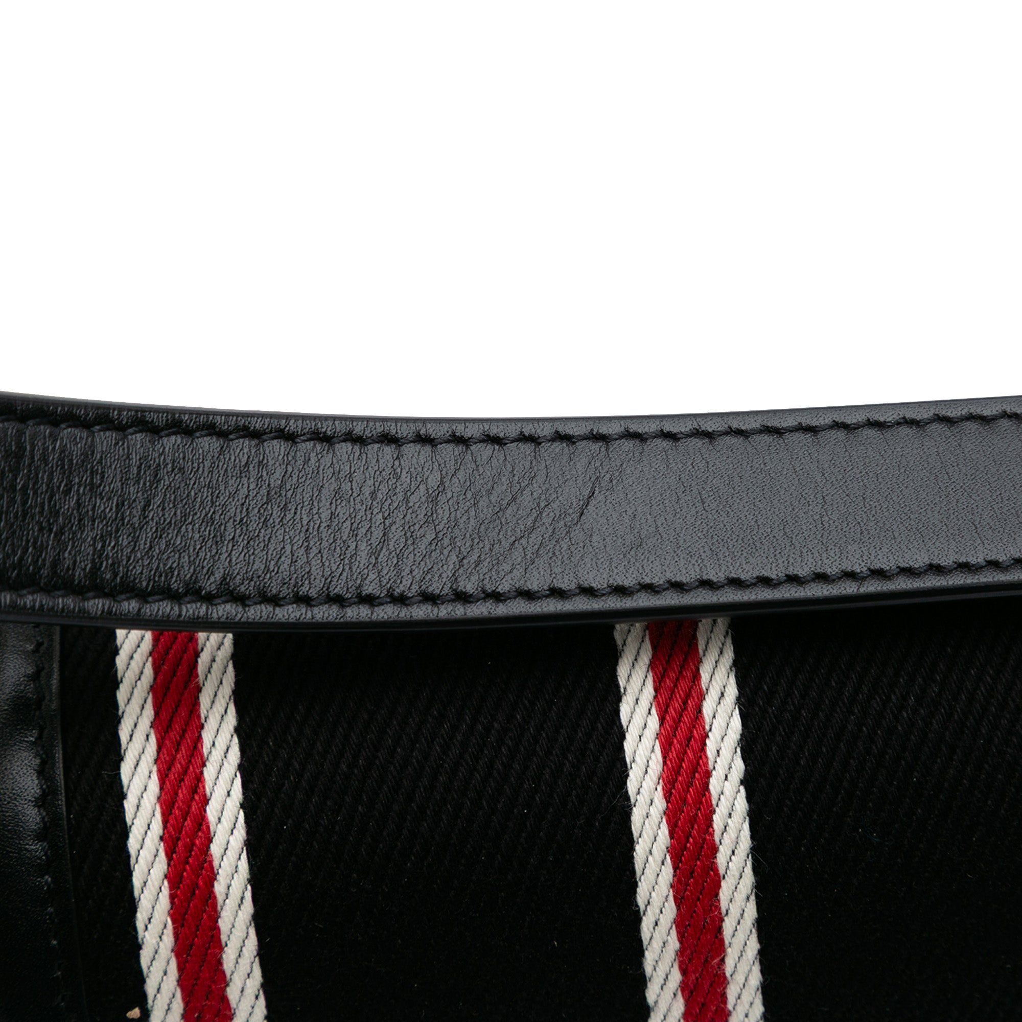 Small Canvas Striped Solferino Satchel In Box