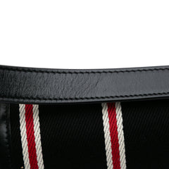 Small Canvas Striped Solferino Satchel In Box
