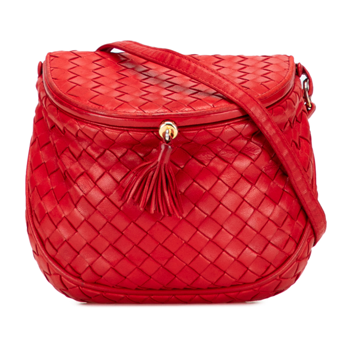 Nappa Intrecciato Marco Polo Crossbody