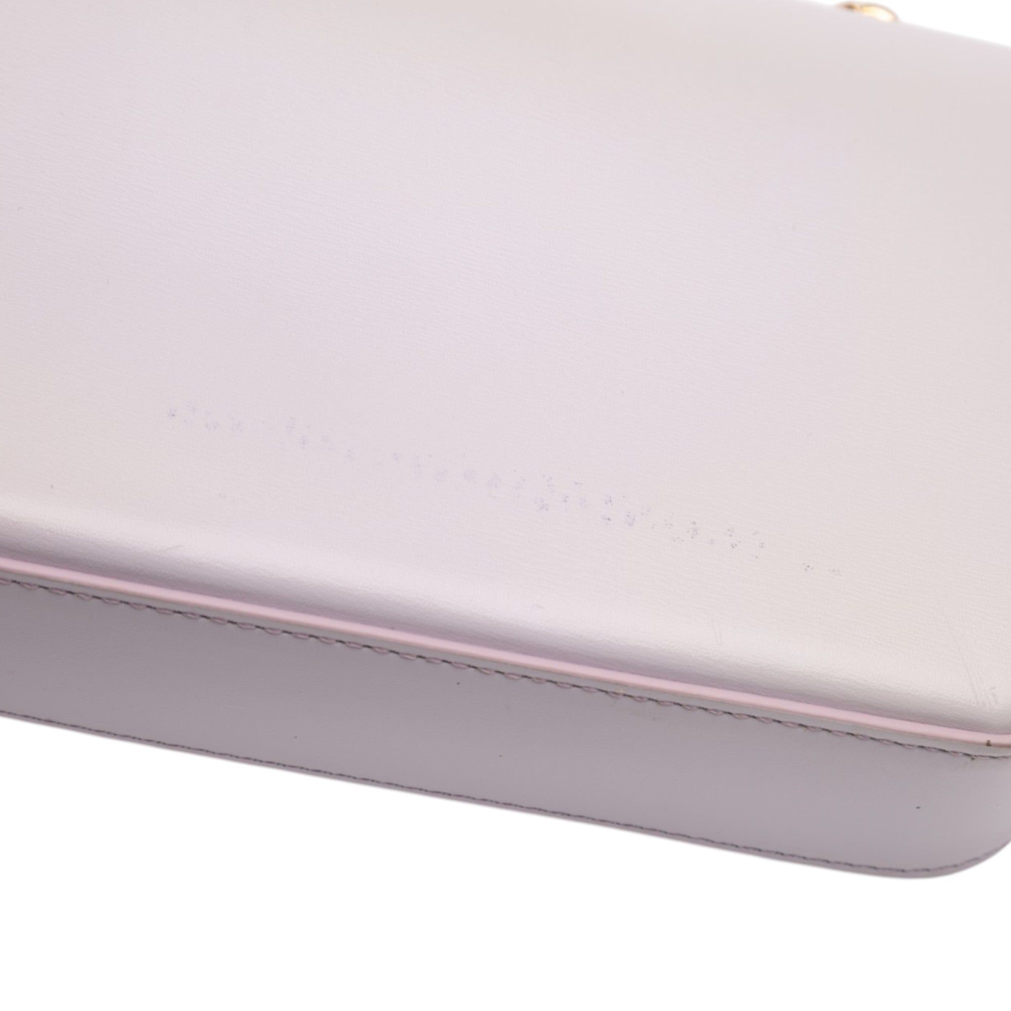 Shiny Calfskin Claude Chain Shoulder Bag