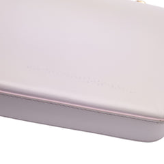 Shiny Calfskin Claude Chain Shoulder Bag