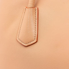 Large City Calf Double Satchel