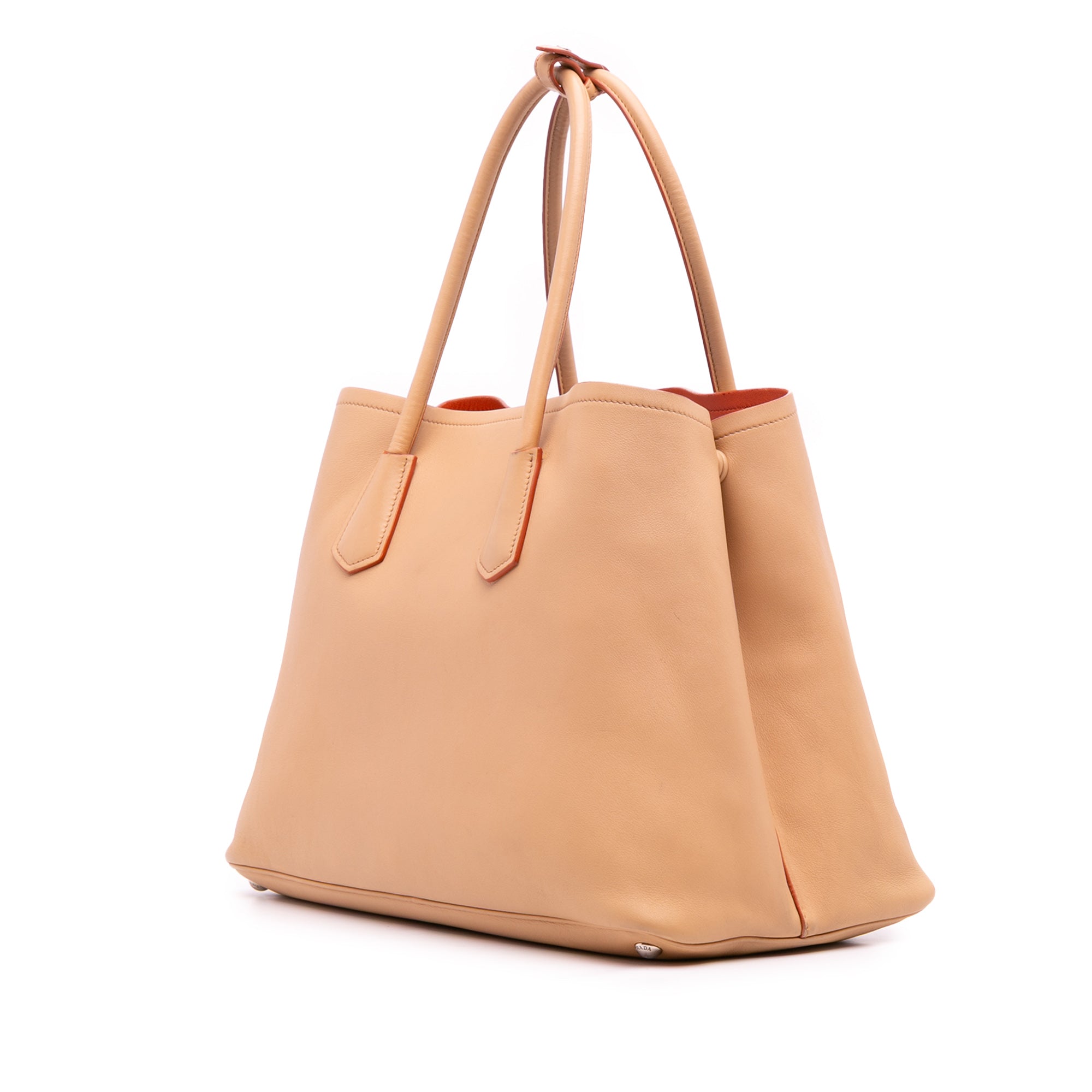 Large City Calf Double Satchel