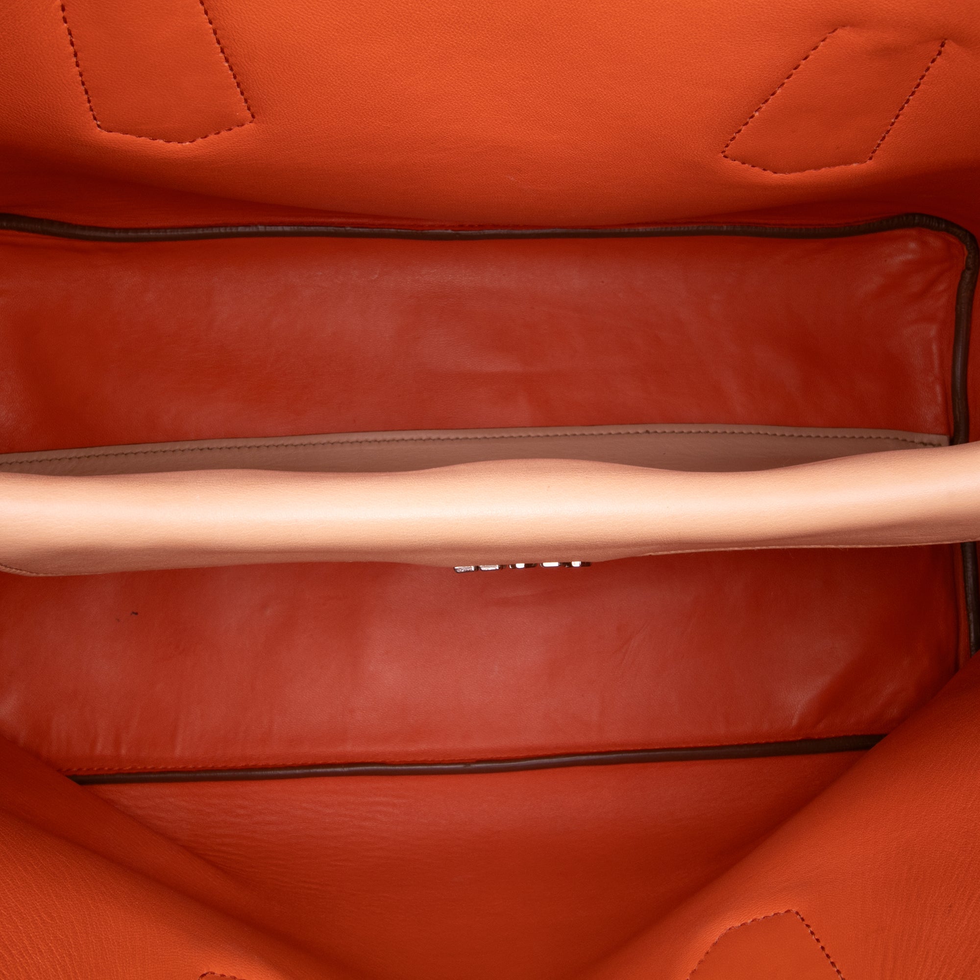 Large City Calf Double Satchel