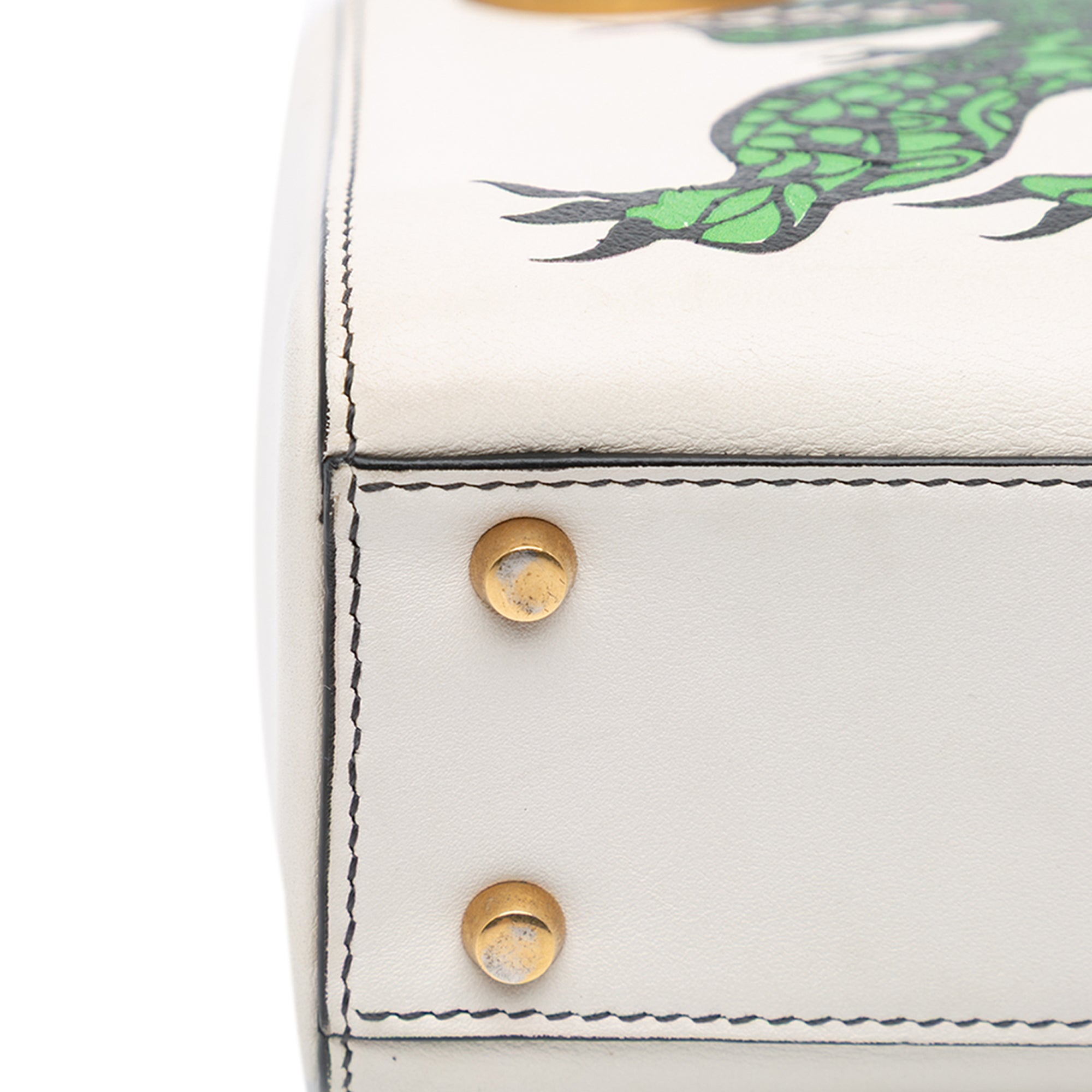 Limited Edition Niki De Saint Phalle Mini Calfskin Dragon Lady Dior