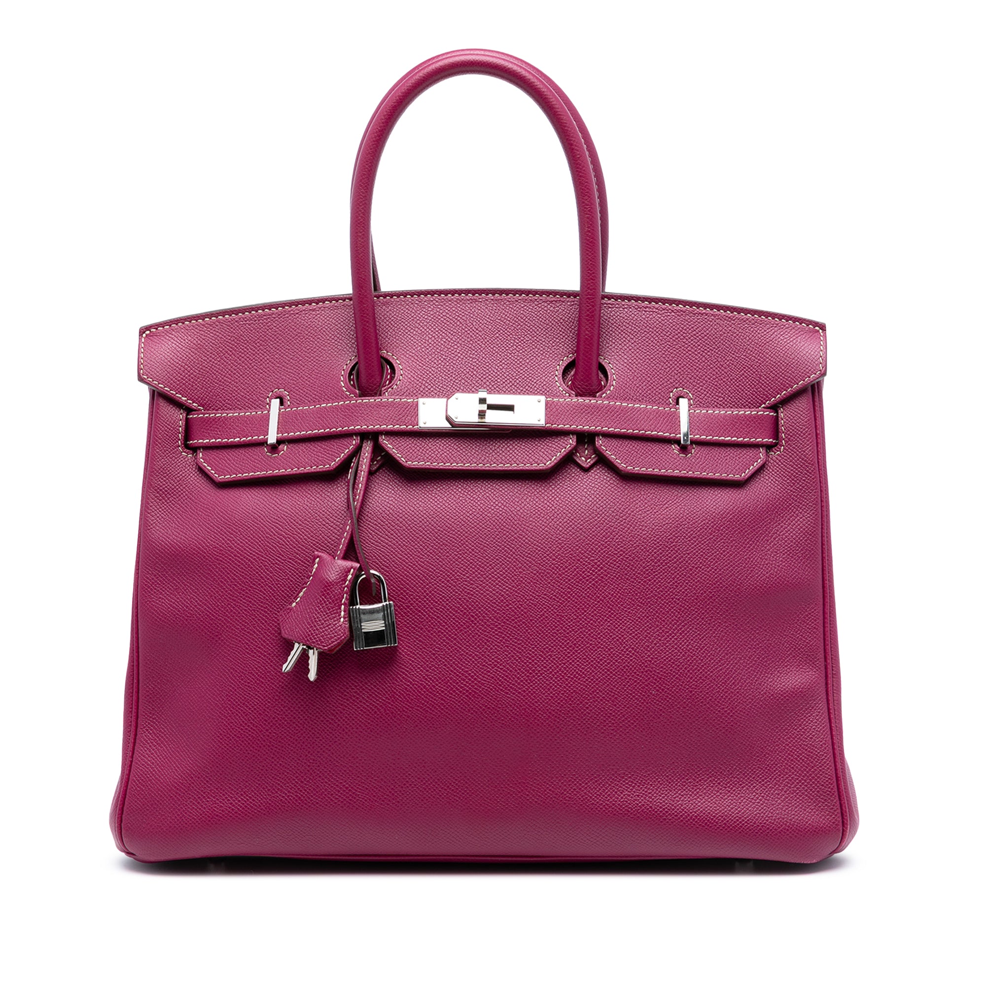 Epsom Candy Verso Birkin Retourne 35
