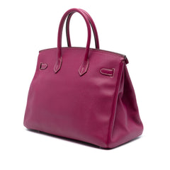 Epsom Candy Verso Birkin Retourne 35