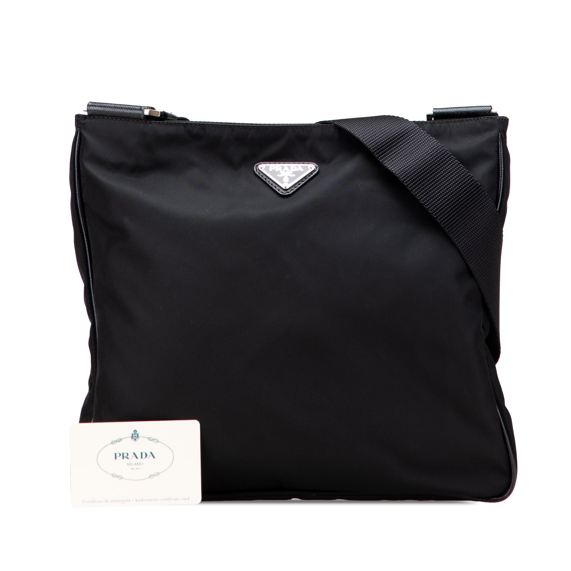 Tessuto Zip Top Crossbody