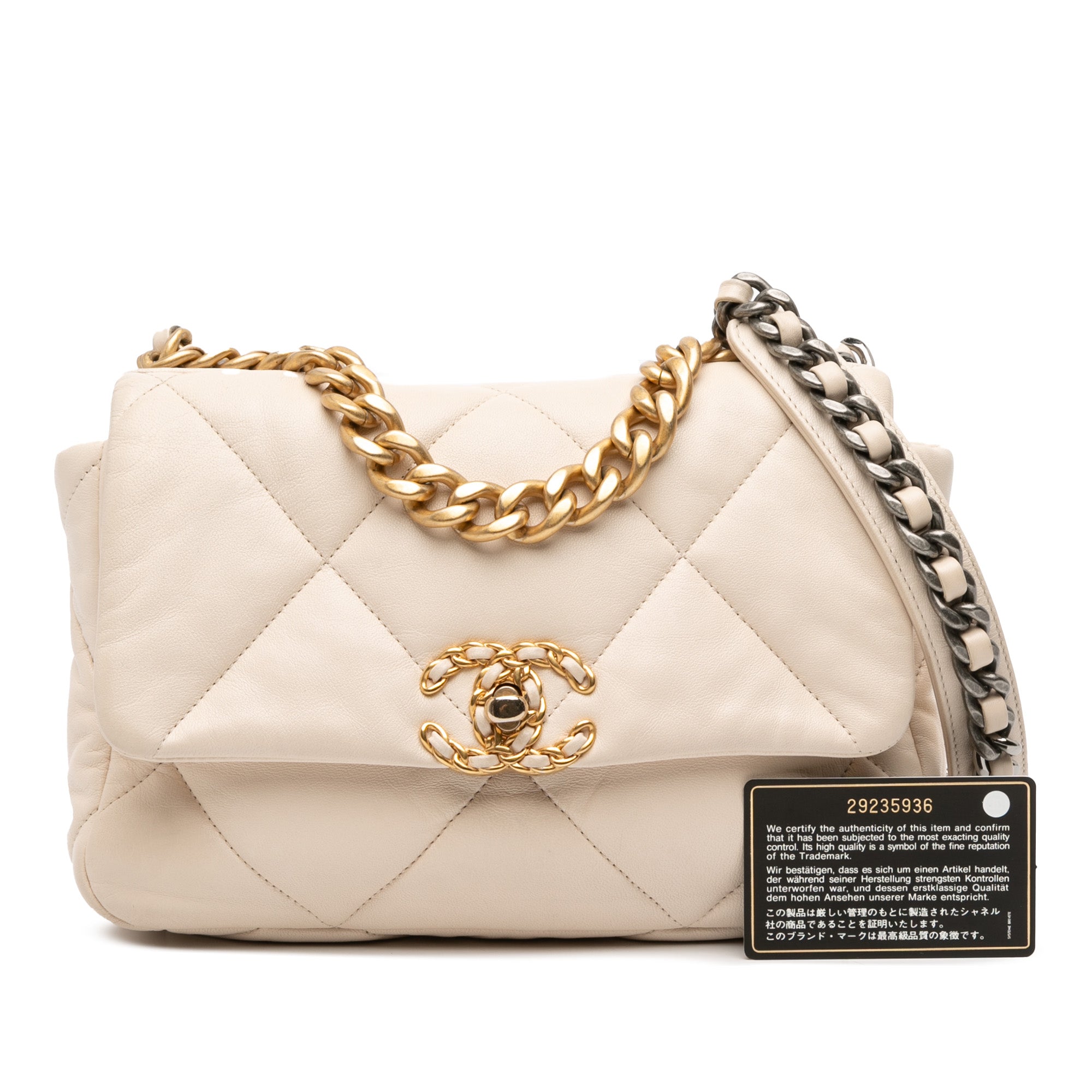 Medium Lambskin 19 Flap