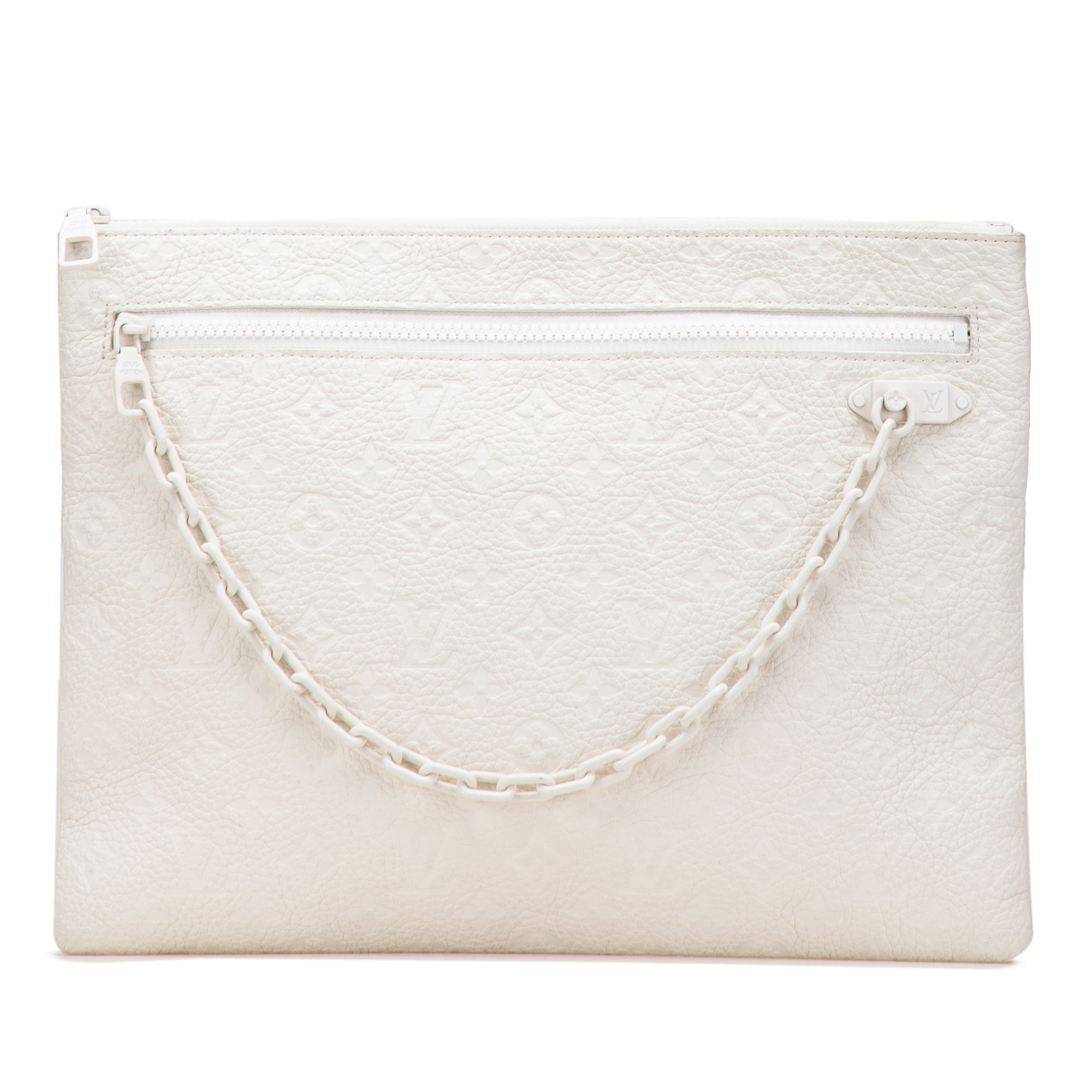 Monogram Taurillon A4 Pouch