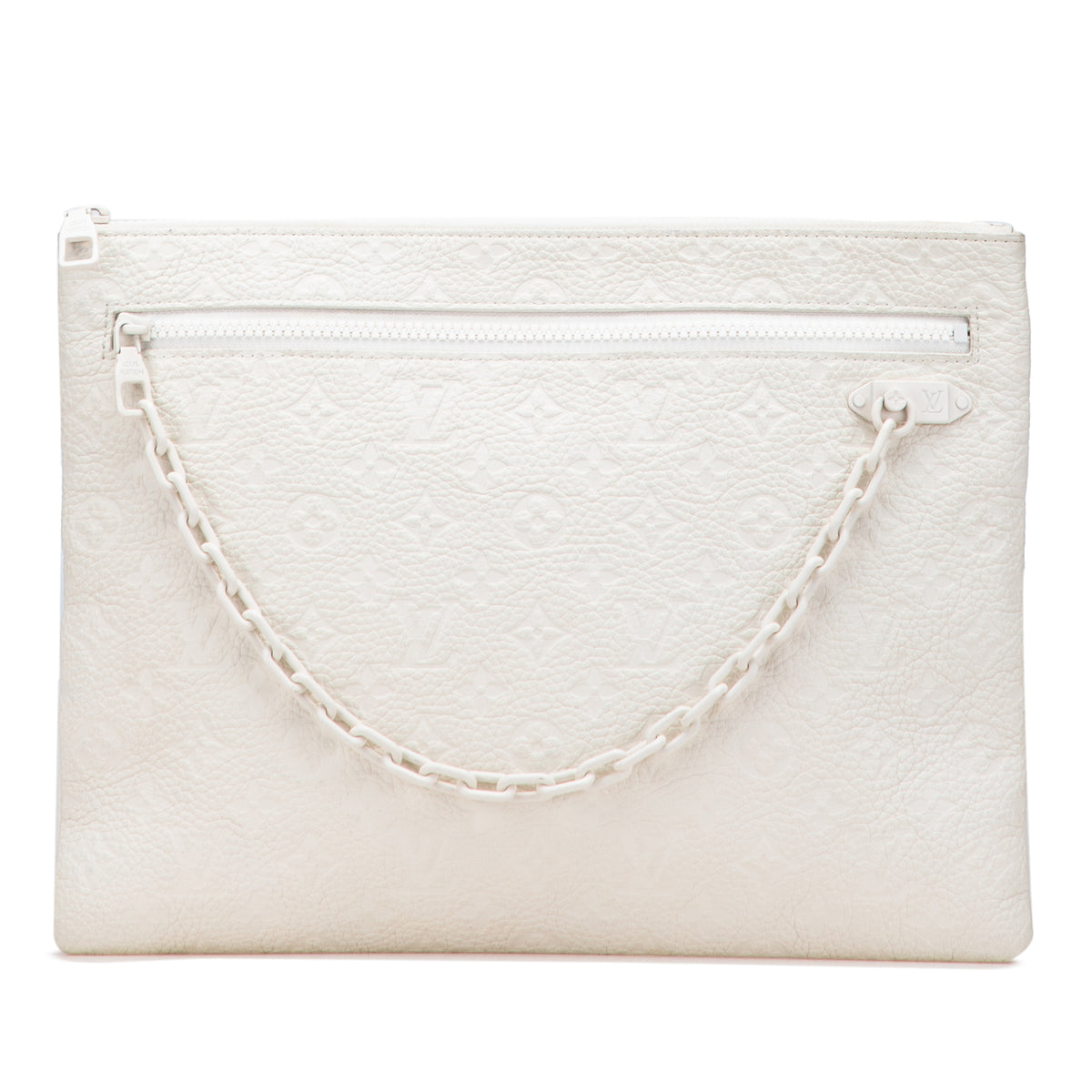 Monogram Taurillon A4 Pouch