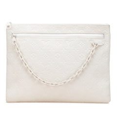 Monogram Taurillon A4 Pouch