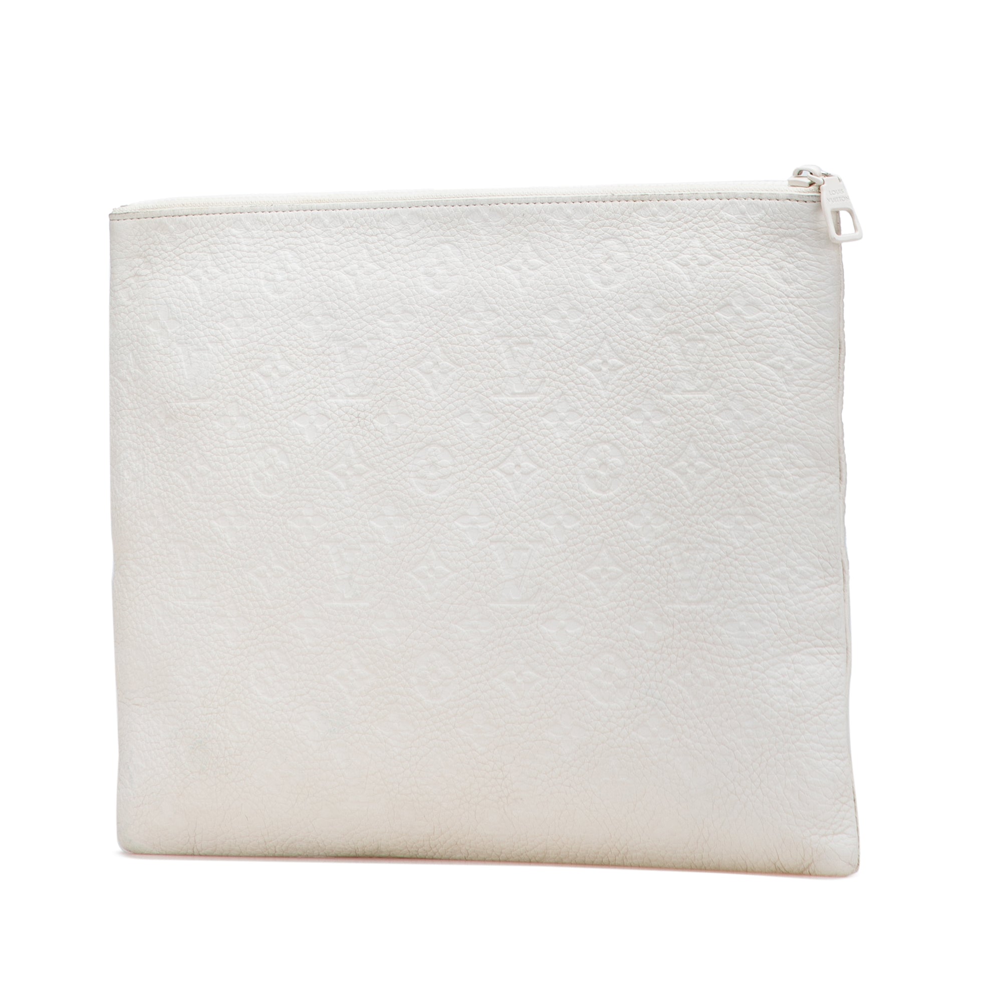 Monogram Taurillon A4 Pouch