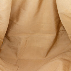 Grained Metallic Calfskin Trianon Messenger Flap