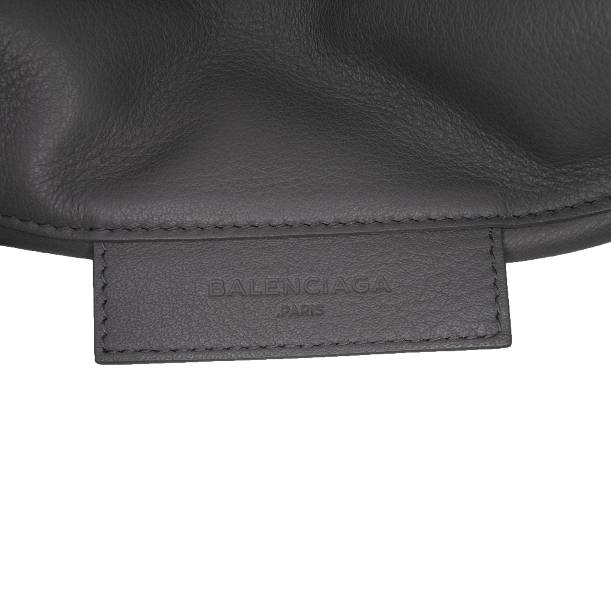 Leather Papier Sight Zip Around Clutch