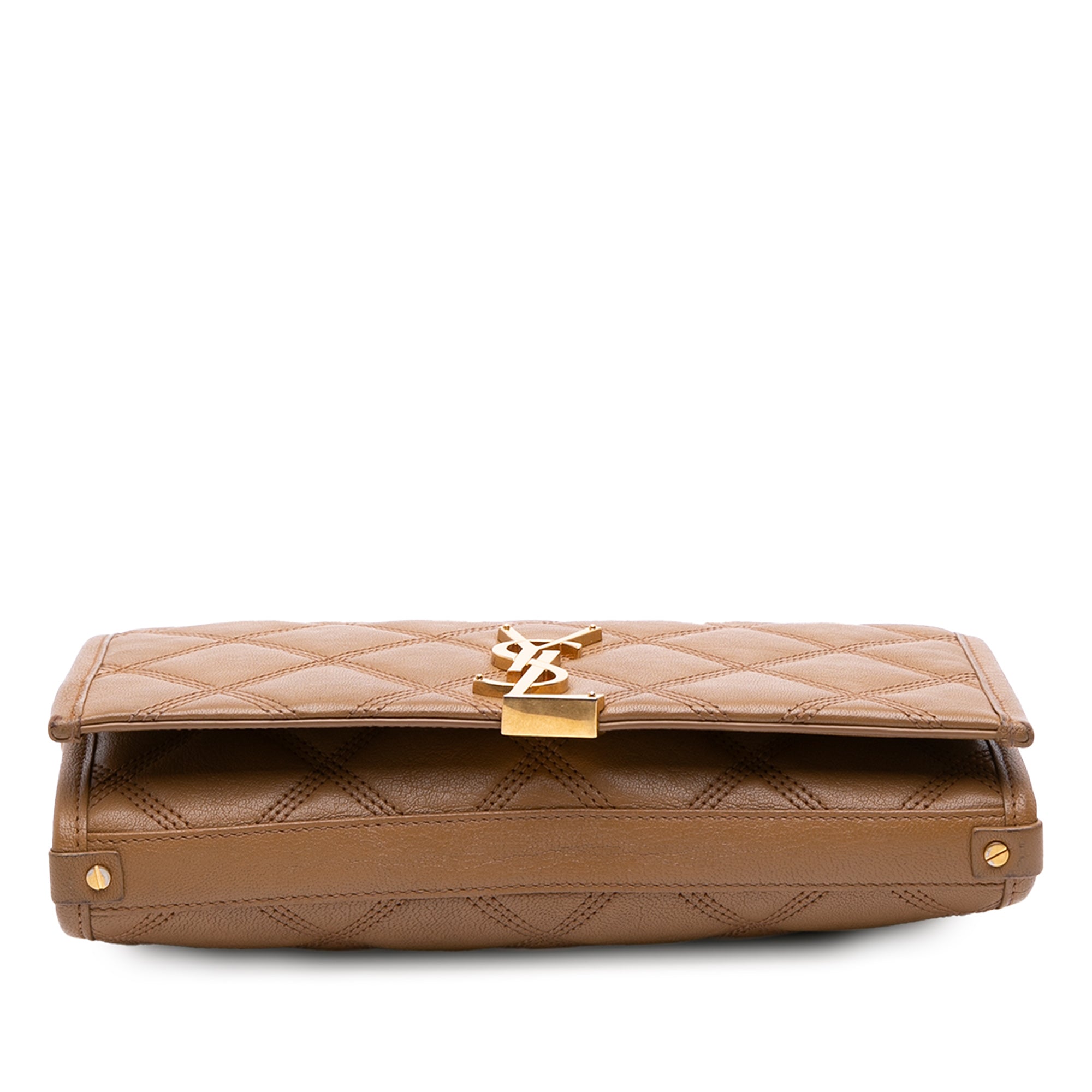 Quilted Diamond Lambskin Becky Wallet on Chain