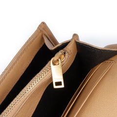 Quilted Diamond Lambskin Becky Wallet on Chain