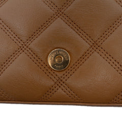 Quilted Diamond Lambskin Becky Wallet on Chain