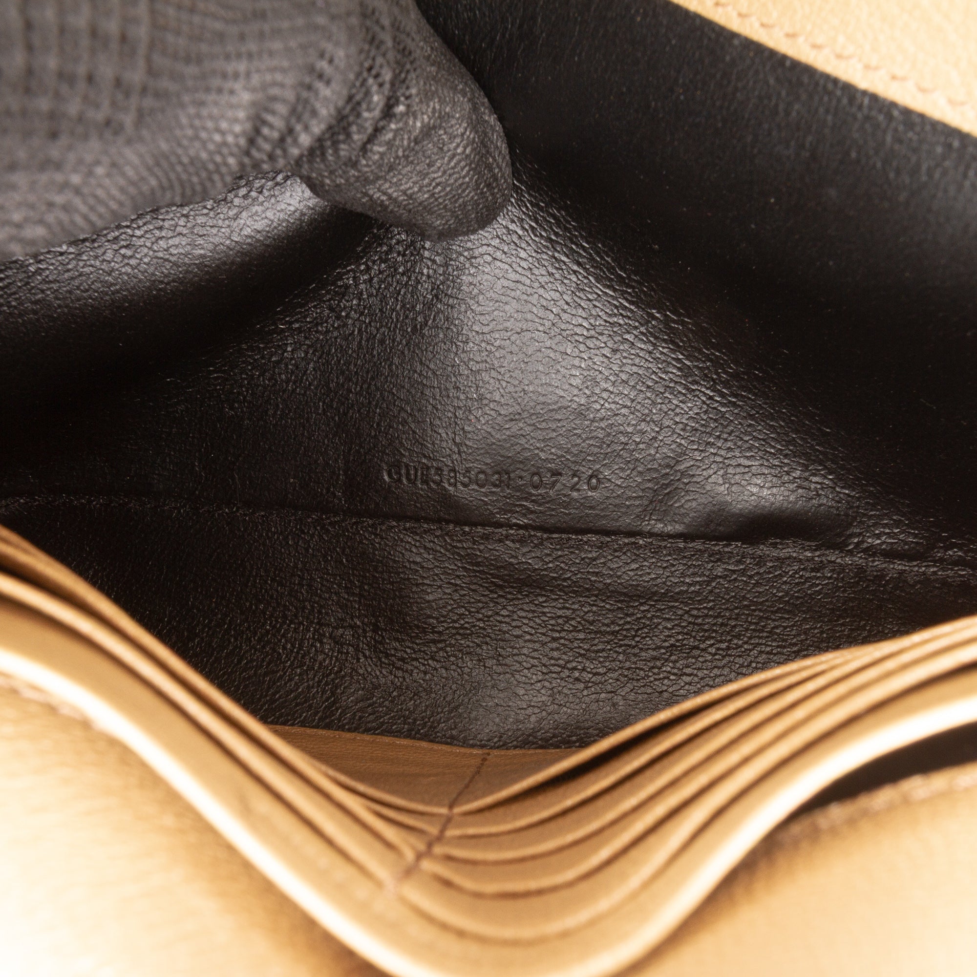 Quilted Diamond Lambskin Becky Wallet on Chain