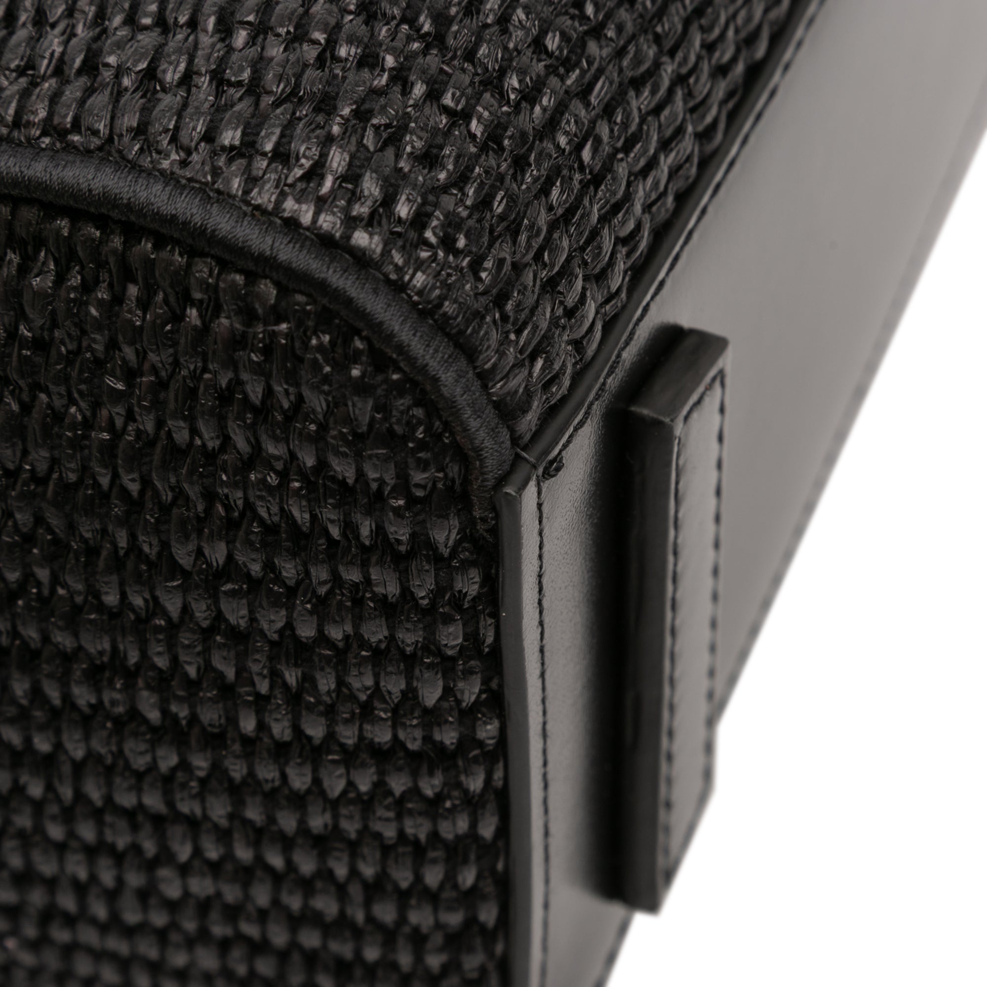 Mini Raffia Antigona Satchel