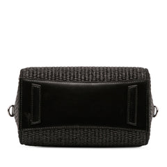 Mini Raffia Antigona Satchel