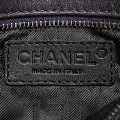 Embossed Lambskin Camellia Chain Pochette