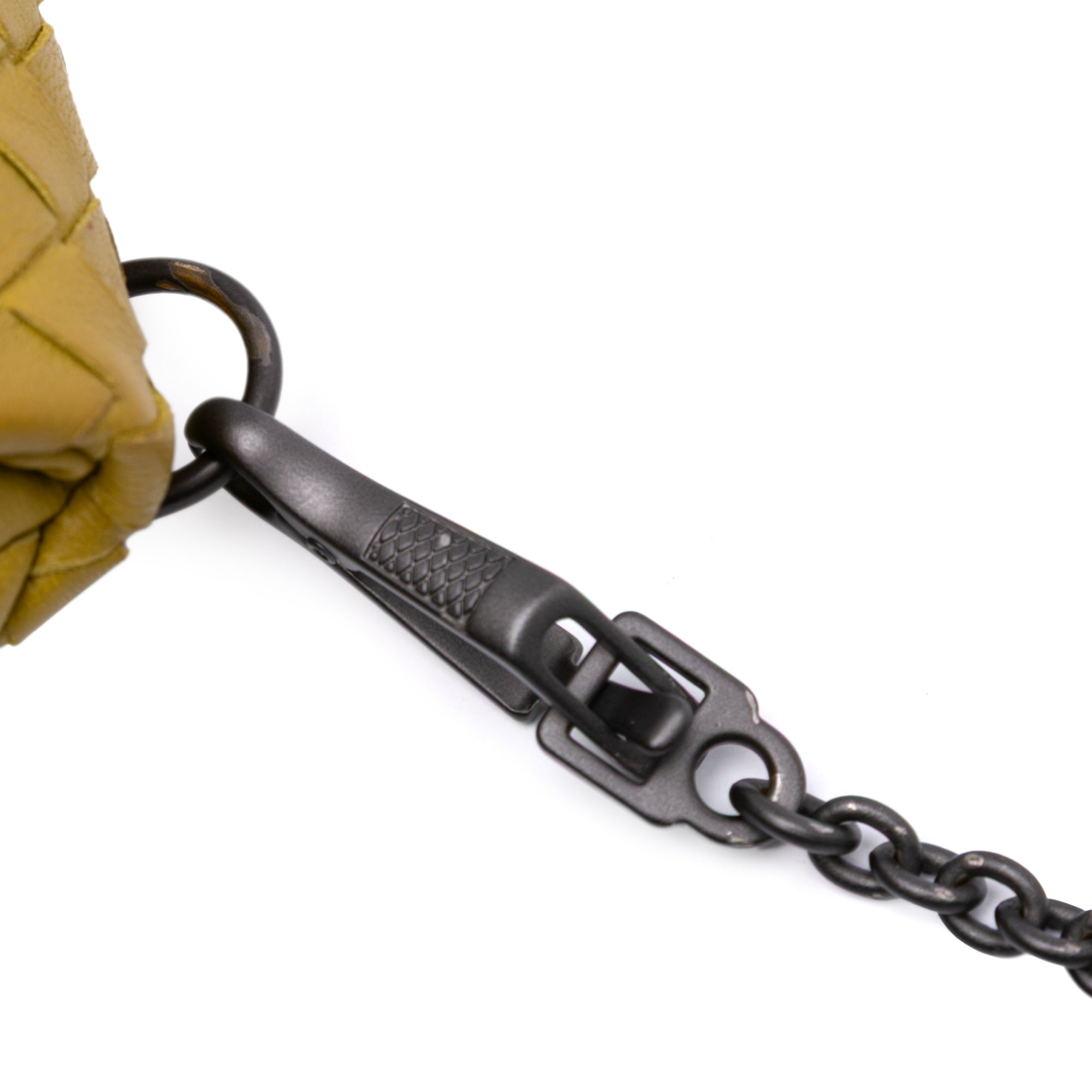 Mini Nappa Intrecciato Expandable Chain Flap Crossbody