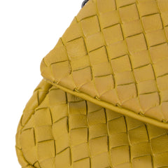 Mini Nappa Intrecciato Expandable Chain Flap Crossbody