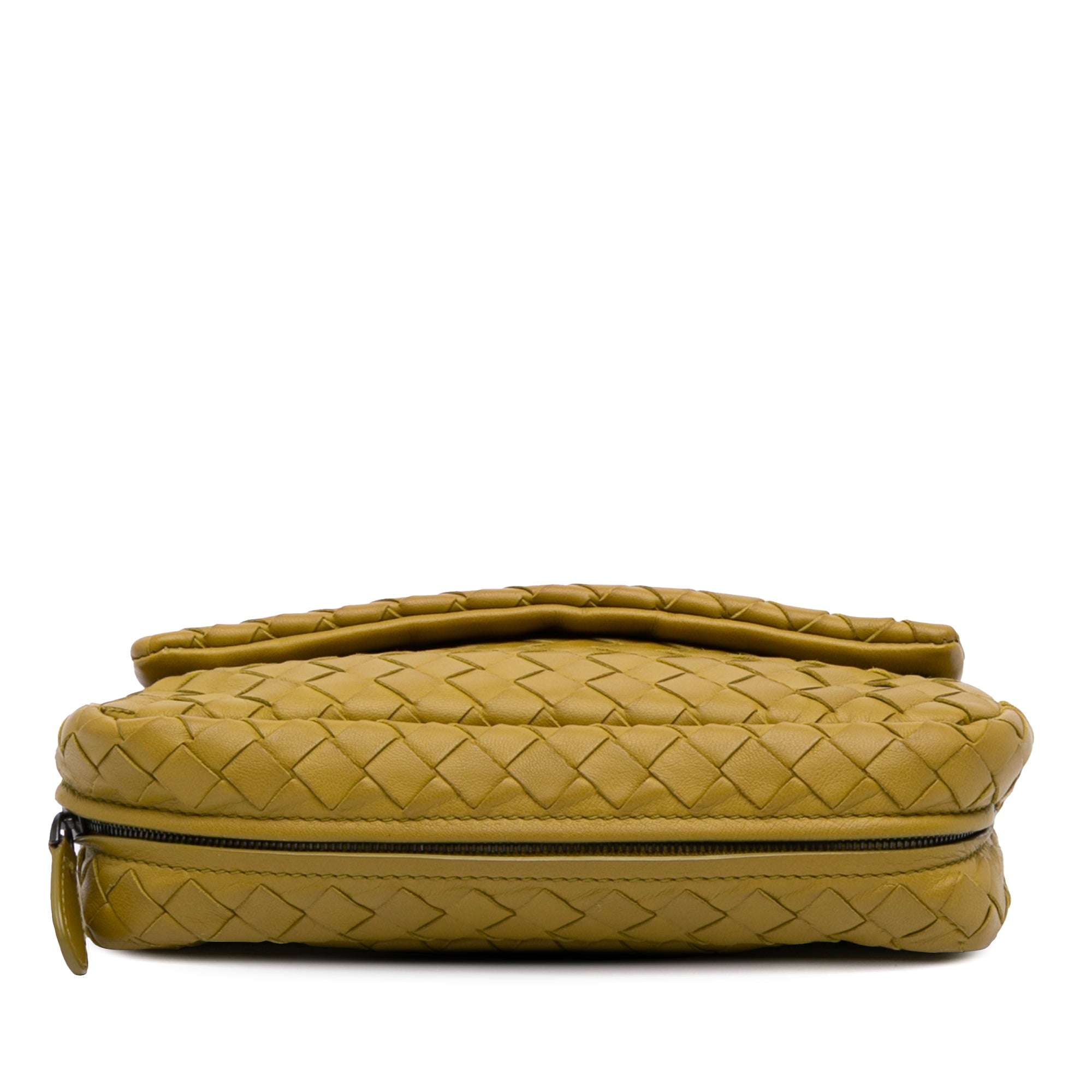 Mini Nappa Intrecciato Expandable Chain Flap Crossbody