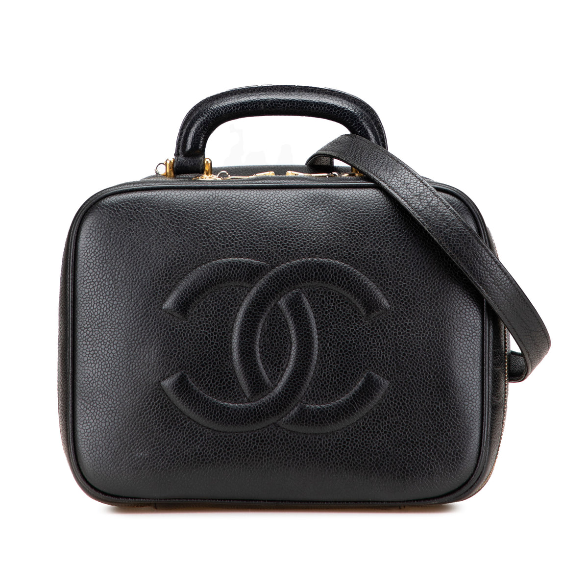 CC Caviar Vanity Case