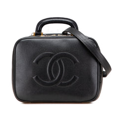 CC Caviar Vanity Case