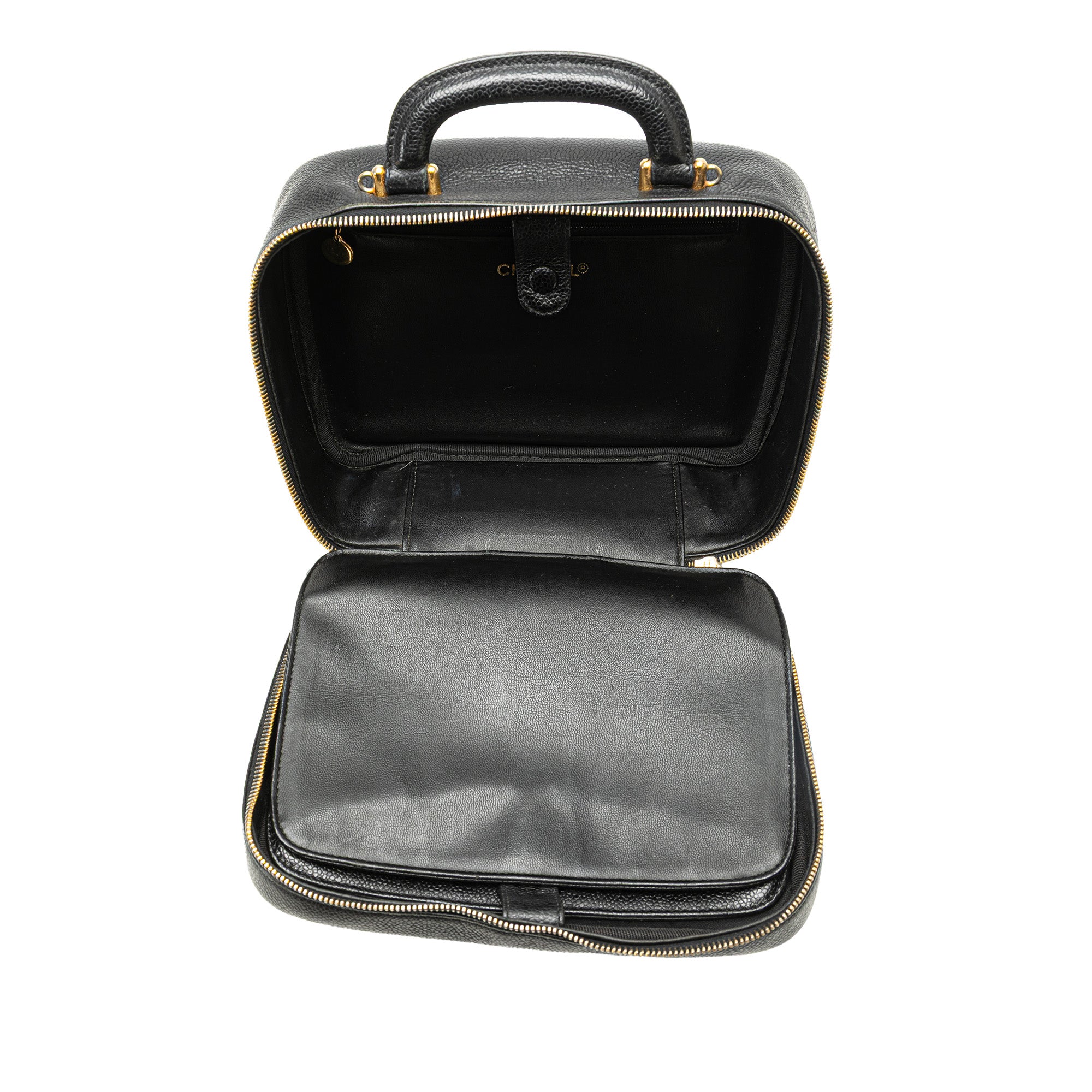 CC Caviar Vanity Case